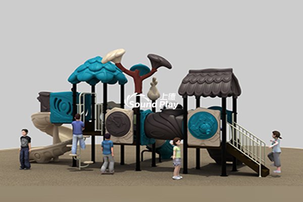 幼儿园大型组合滑梯丛林主题滑梯SP1811801